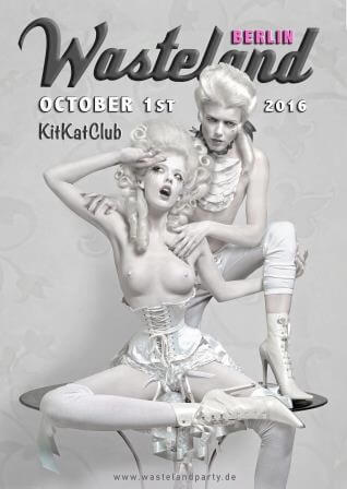 Mistress Amrita performance flyer: Wasteland Berlin